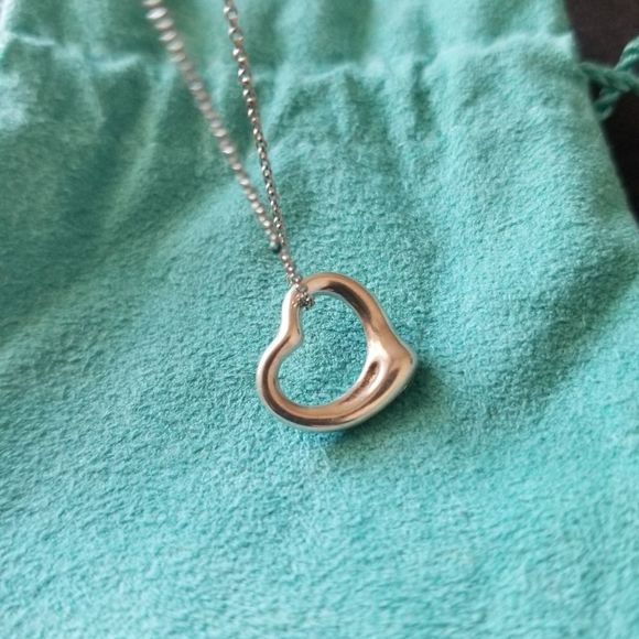 Tiffany & Co. Open heart Necklace - Picture 1 of 10